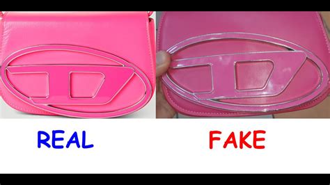 fake diesel bag vs real|real vs fake diesel tags.